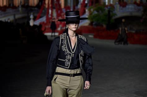 defile dior seville 2022|fiesta in seville.